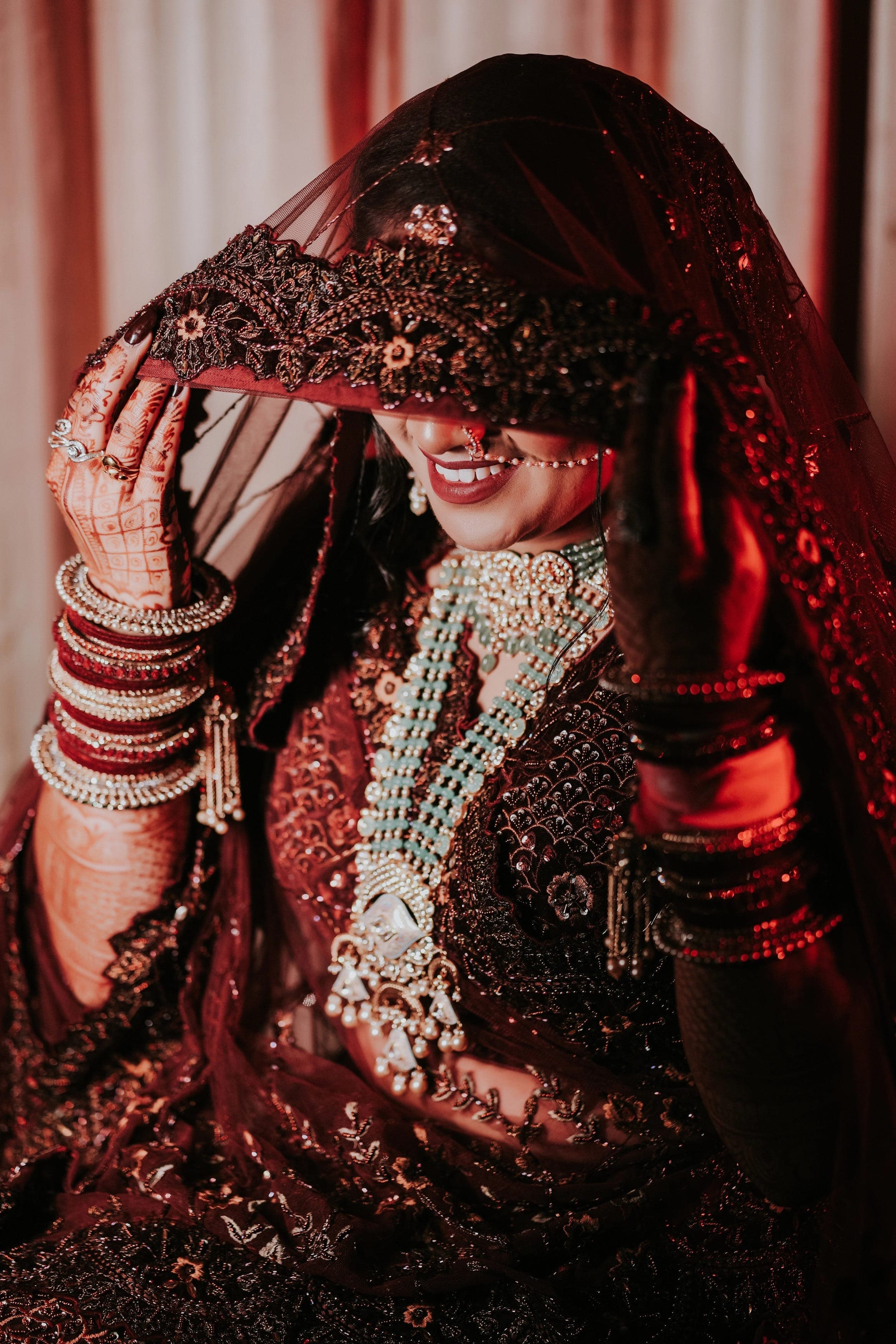 Best wedding photography in Hisar - luxury bridal portrait